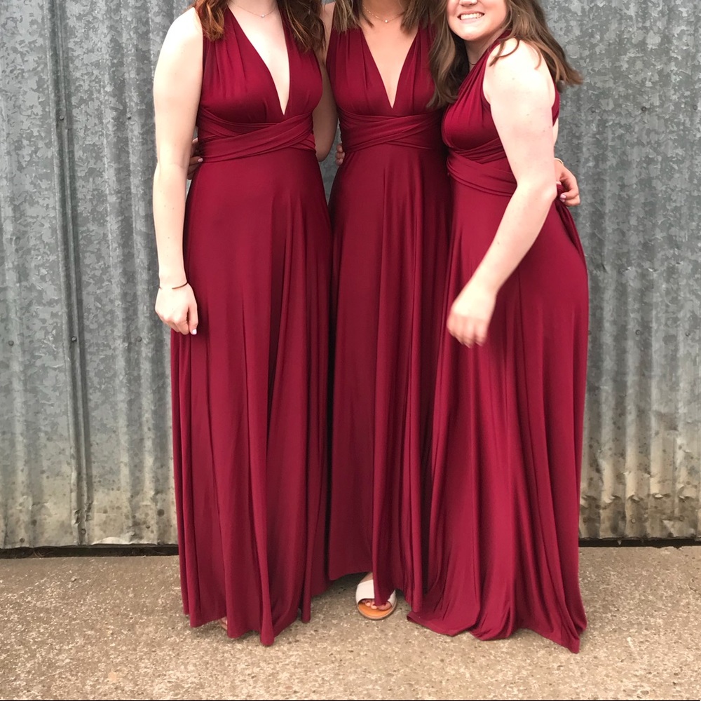 Lulus always stunning convertible maxi dress